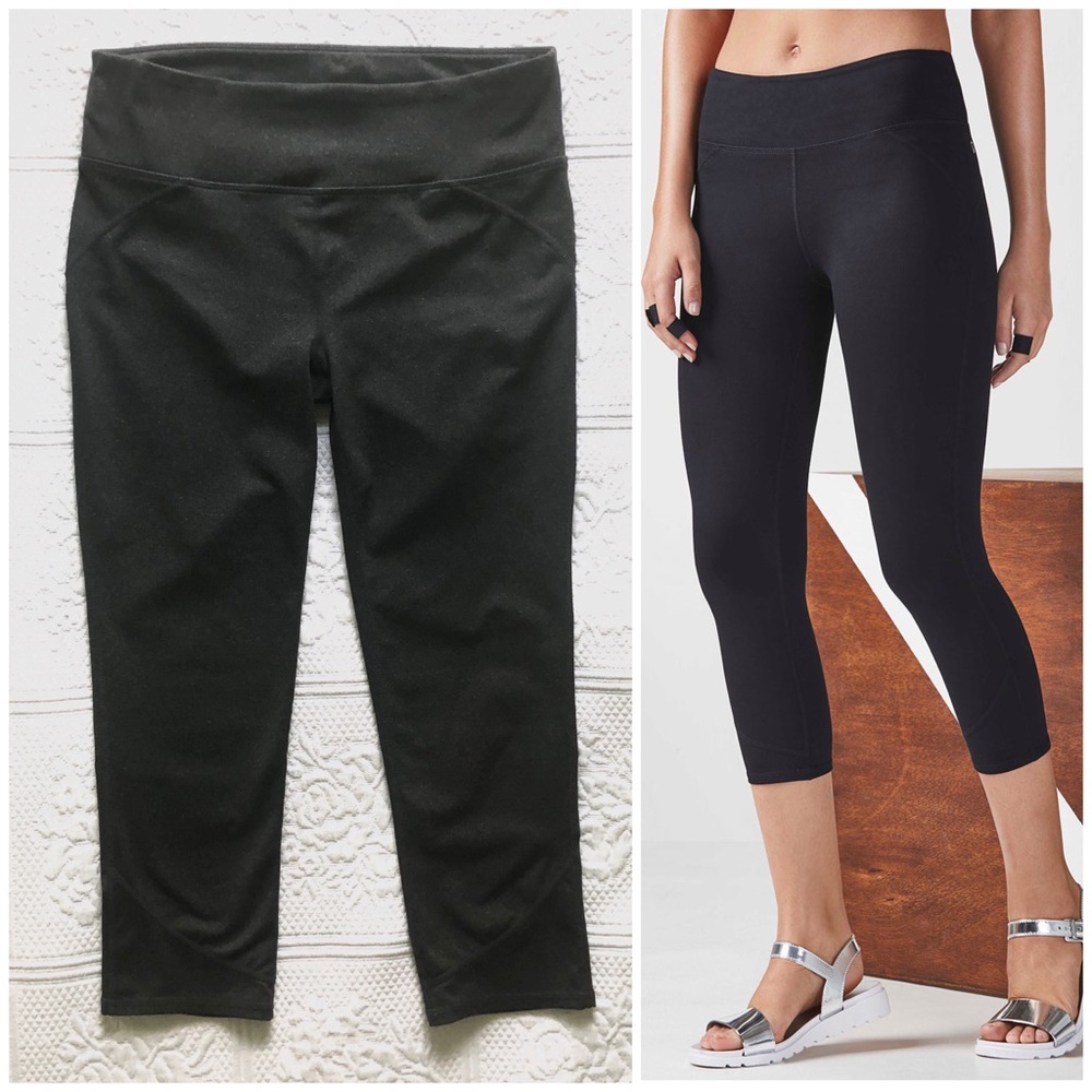 Fabletics Lima Capri Gray Leggings Size S